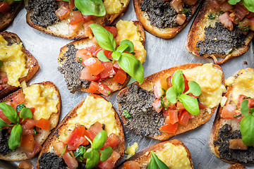 Image showing italian bruschetta