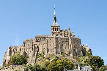 Image showing Mount St Michel in Normandy