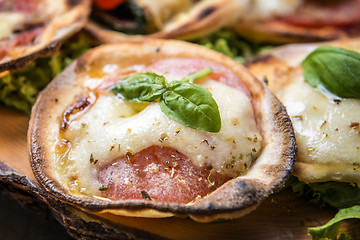 Image showing Mini Pizza