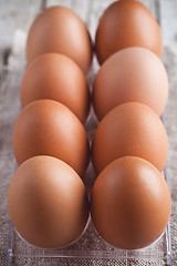 Image showing fresh eggs 