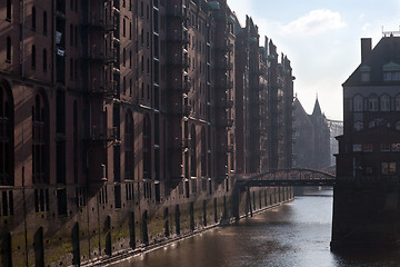 Image showing Hamburg Speicherstadt