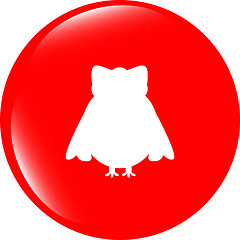 Image showing Owl - icon isolated