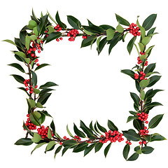 Image showing Holly Berry Border