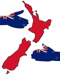 Image showing Welcome to New Zealand 