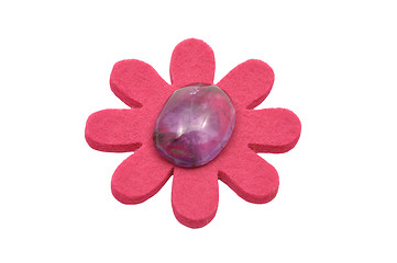 Image showing Amethyst on felt