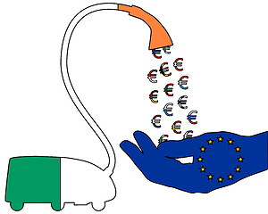 Image showing Irish Euro vacuum cleaner