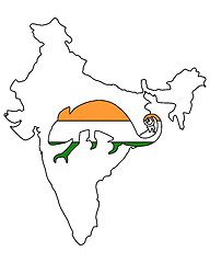 Image showing India Chameleon
