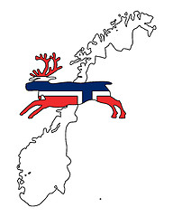 Image showing Norwegian reindeer