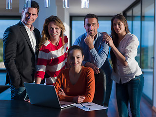 Image showing business people team on meeting