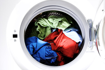 Image showing Clothes in laundry