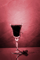 Image showing Red wine