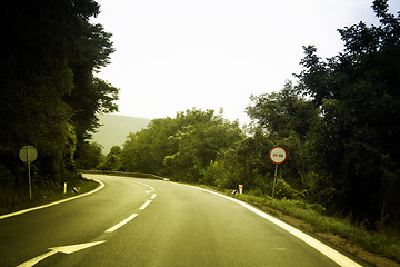 Image showing Empty street