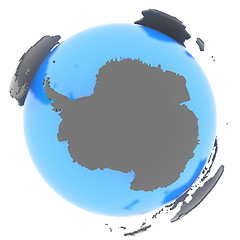 Image showing Antarctic on Earth