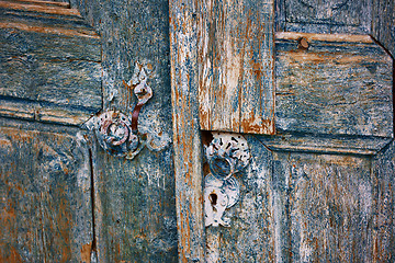 Image showing Old door