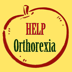 Image showing Help orthorexia