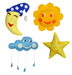 Image showing Felt toys