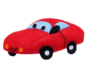 Image showing Red car