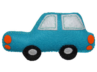 Image showing Blue car