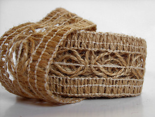 Image showing Jute lace