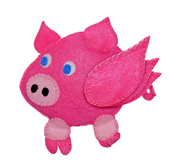 Image showing Flying pig