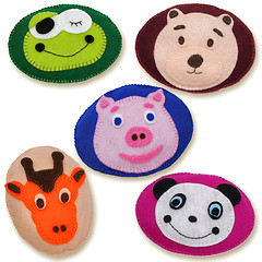 Image showing Felt toys