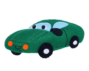 Image showing Green car