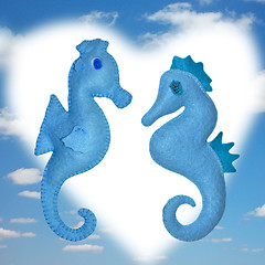 Image showing Seahorses