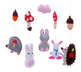 Image showing Animals toys