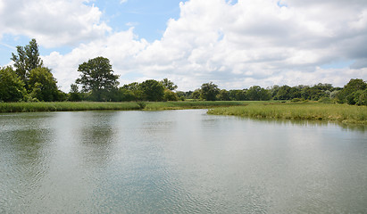 Image showing Bartley Water in the New Forest