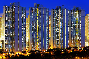 Image showing Public Estate in Hong Kong 