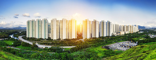 Image showing Public Estate in Hong Kong 