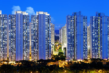 Image showing Public Estate in Hong Kong 