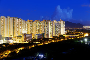 Image showing Public Estate in Hong Kong 