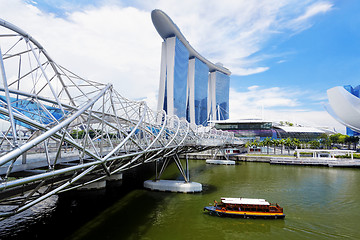 Image showing Singapore city skyline