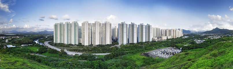 Image showing Public Estate in Hong Kong 