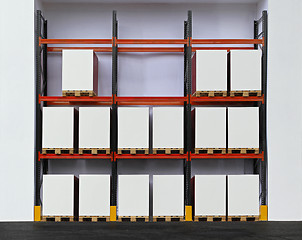Image showing Pallet shelf