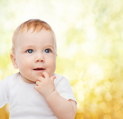 Image showing smiling little baby