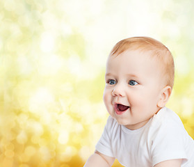 Image showing smiling little baby