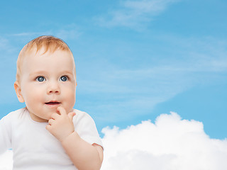 Image showing smiling little baby