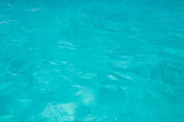 Image showing water in pool, sea or ocean