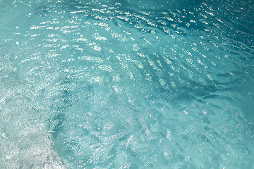 Image showing water in pool, sea or ocean