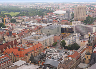 Image showing Leipzig aerial view