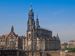 Image showing Dresden Hofkirche