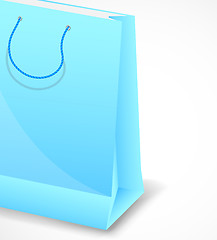 Image showing Background with shopping bag