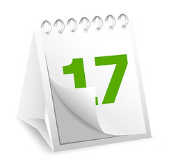 Image showing Icon of calendar