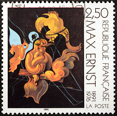 Image showing Max Ernst Stamp