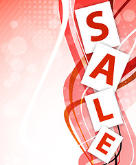 Image showing Sale background