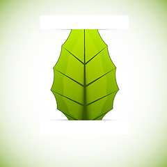 Image showing Background with leaf