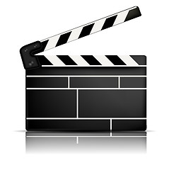 Image showing Movie clapper