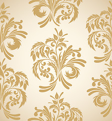 Image showing Floral seamless background